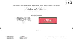 Desktop Screenshot of danielsboutique.com
